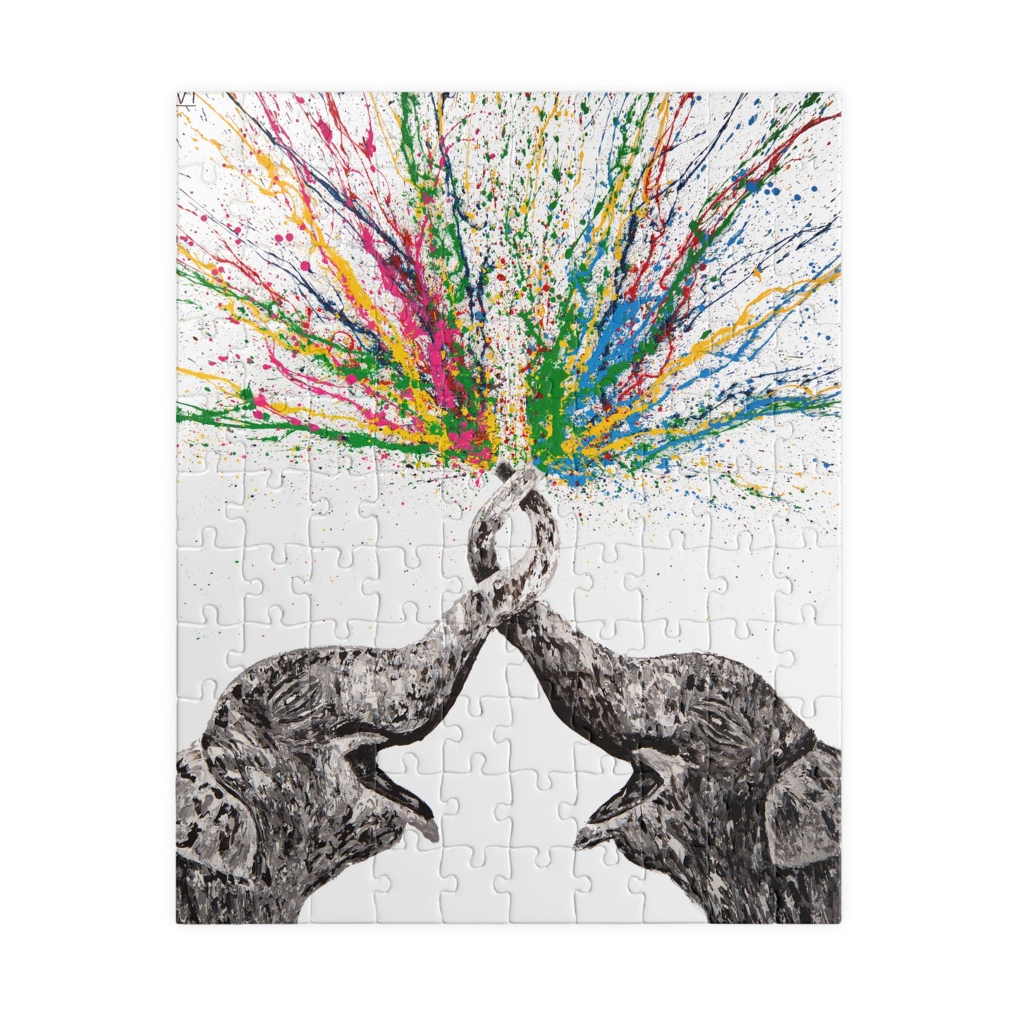 Puzzle - Everlasting Love - Puzzle BY Albert Levi Art
