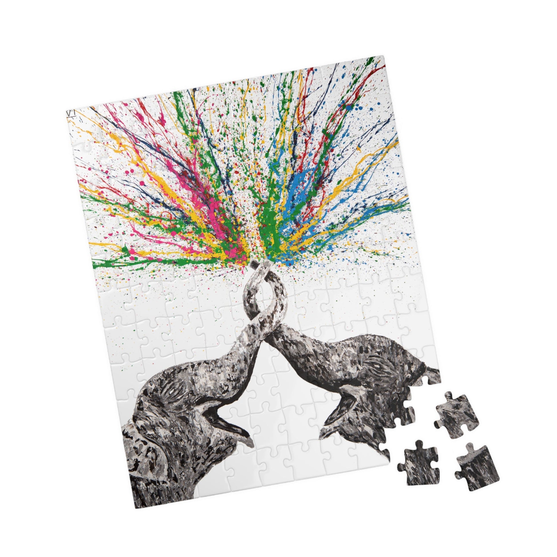 Puzzle - Everlasting Love - Puzzle BY Albert Levi Art