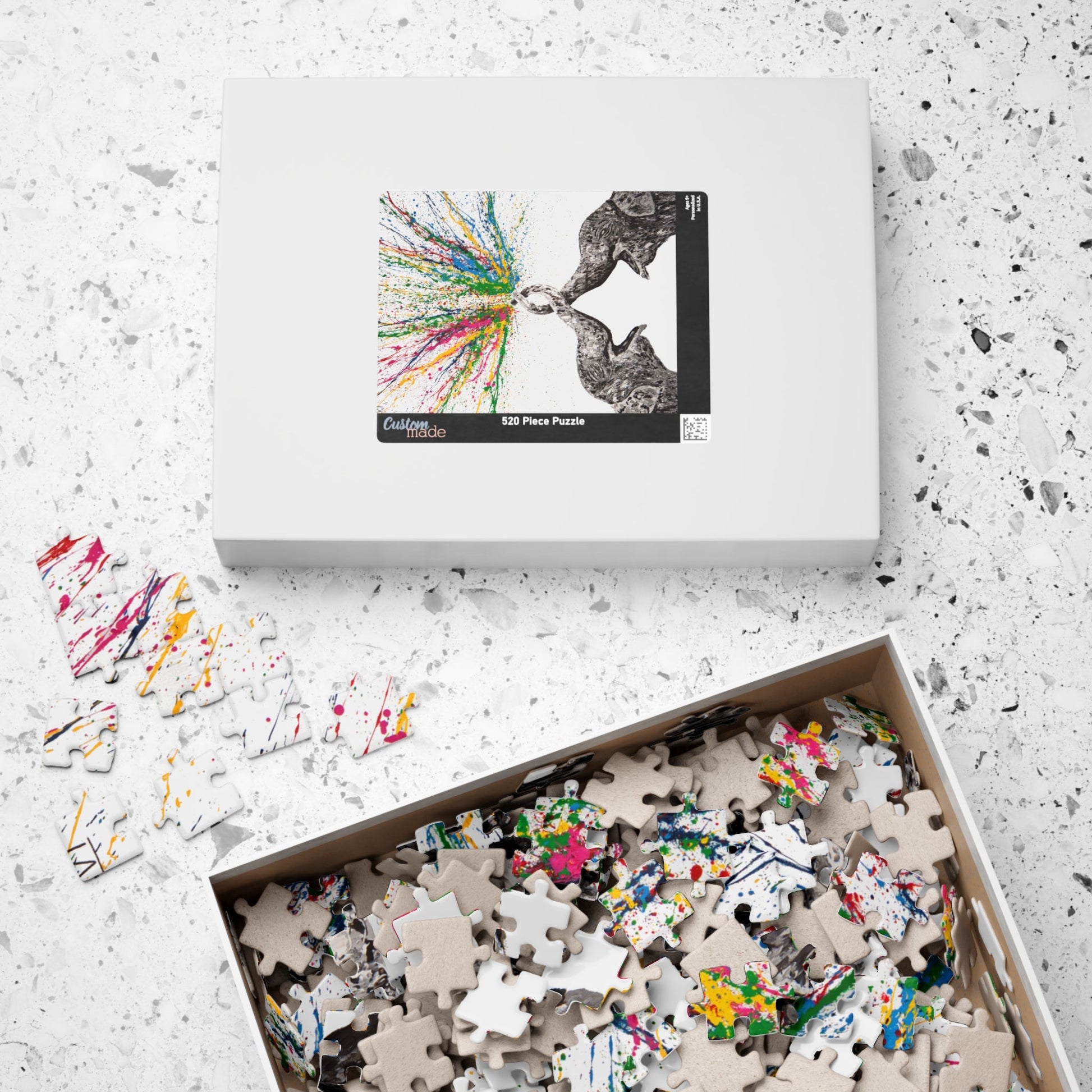 Puzzle - Everlasting Love - Puzzle BY Albert Levi Art