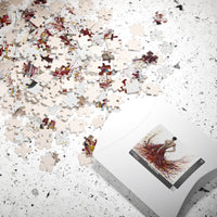 Puzzle - Fiery Elegance - Puzzle BY Albert Levi Art