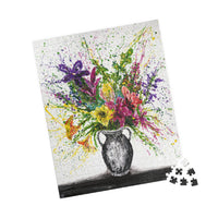 PUZZLE - FLOWERS - Puzzle BY Albert Levi Art