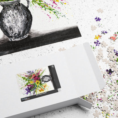 PUZZLE - FLOWERS - Puzzle BY Albert Levi Art