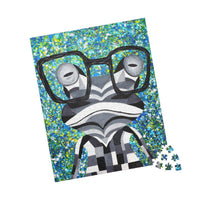 Puzzle Funky Frog - Puzzle BY Albert Levi Art