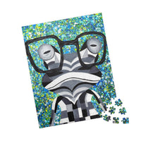 Puzzle Funky Frog - Puzzle BY Albert Levi Art