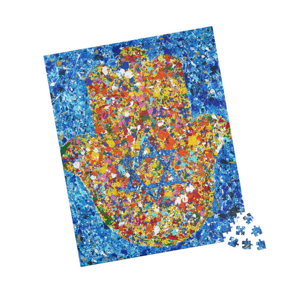 Puzzle - Hamsa - Puzzle BY Albert Levi Art