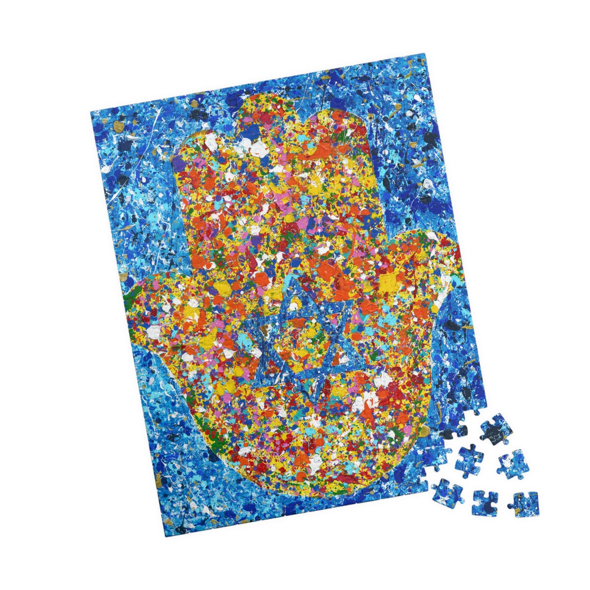 Puzzle - Hamsa - Puzzle BY Albert Levi Art