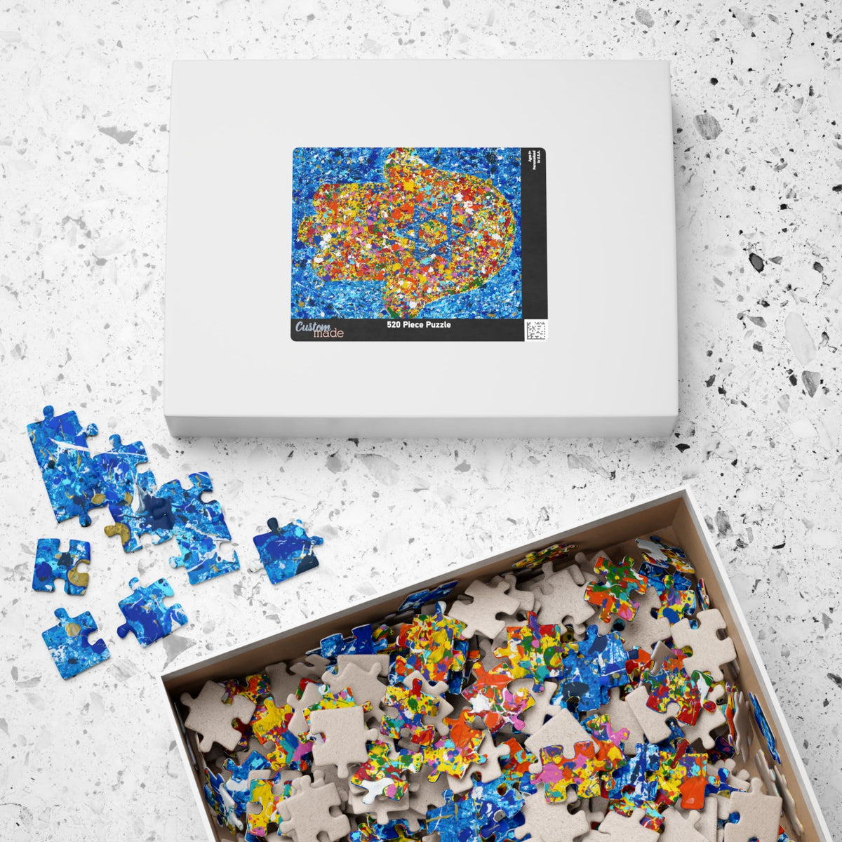 Puzzle - Hamsa - Puzzle BY Albert Levi Art