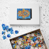 Puzzle - Hamsa - Puzzle BY Albert Levi Art