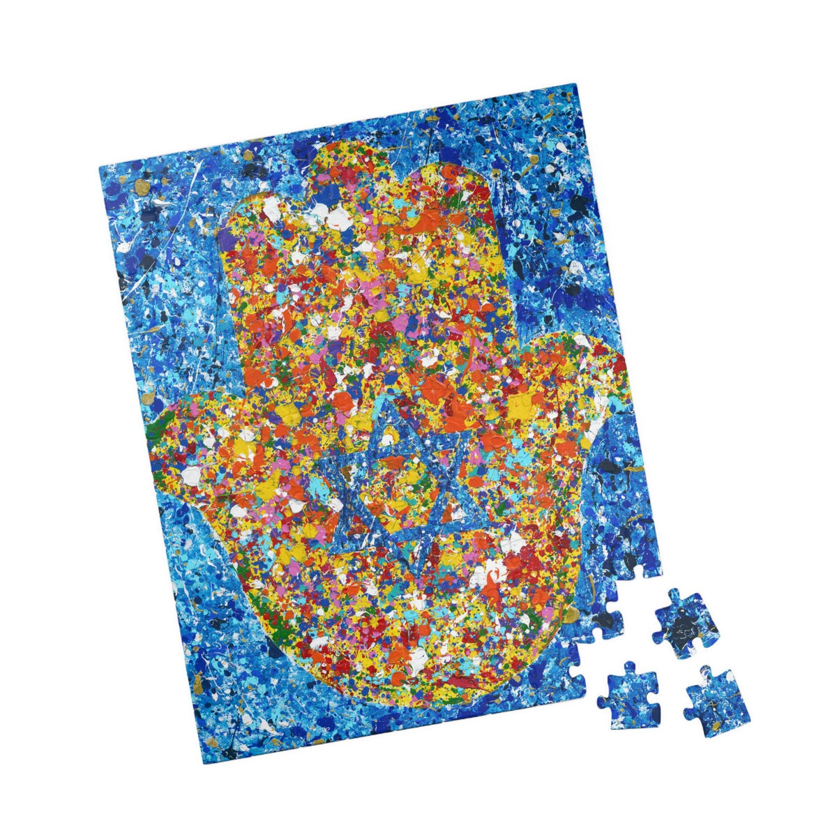 Puzzle - Hamsa - Puzzle BY Albert Levi Art