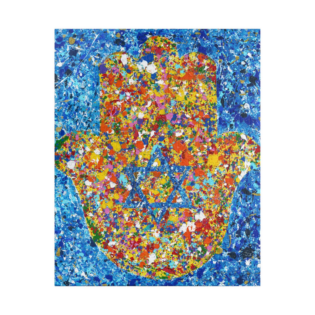 Puzzle - Hamsa - Puzzle BY Albert Levi Art