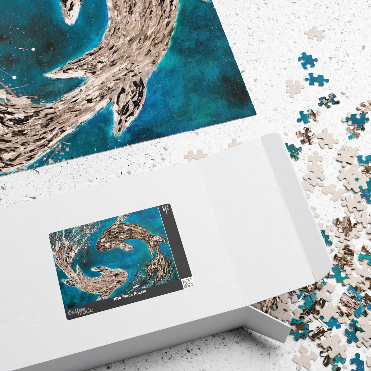 Puzzle - Harmony Of Koy - Puzzle BY Albert Levi Art