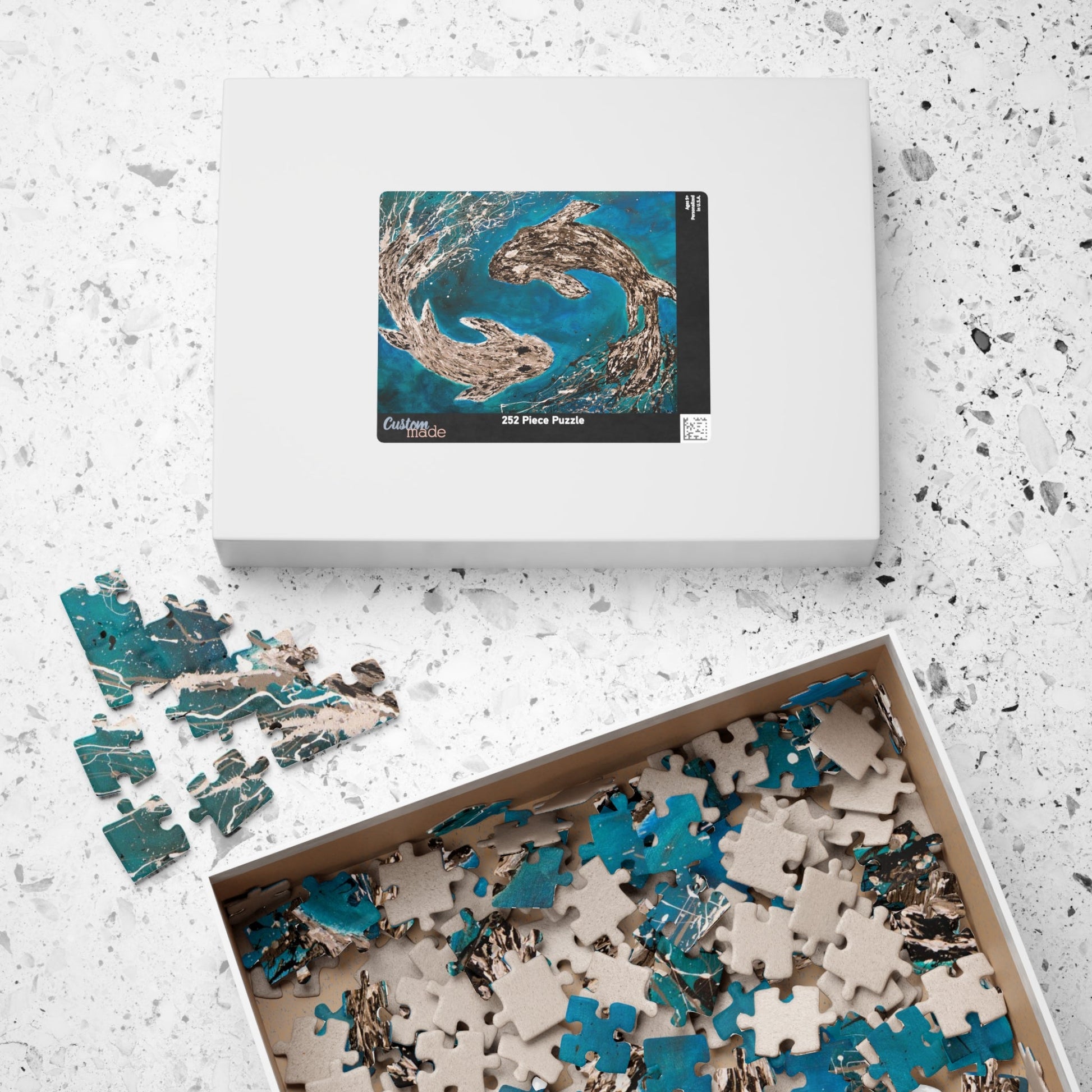 Puzzle - Harmony Of Koy - Puzzle BY Albert Levi Art