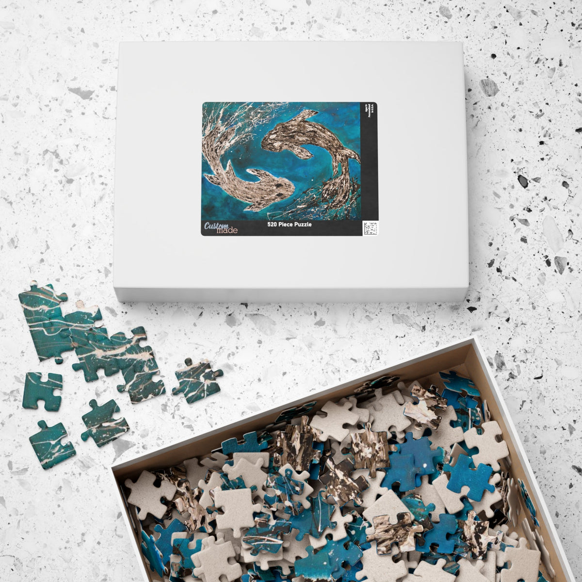 Puzzle - Harmony Of Koy - Puzzle BY Albert Levi Art