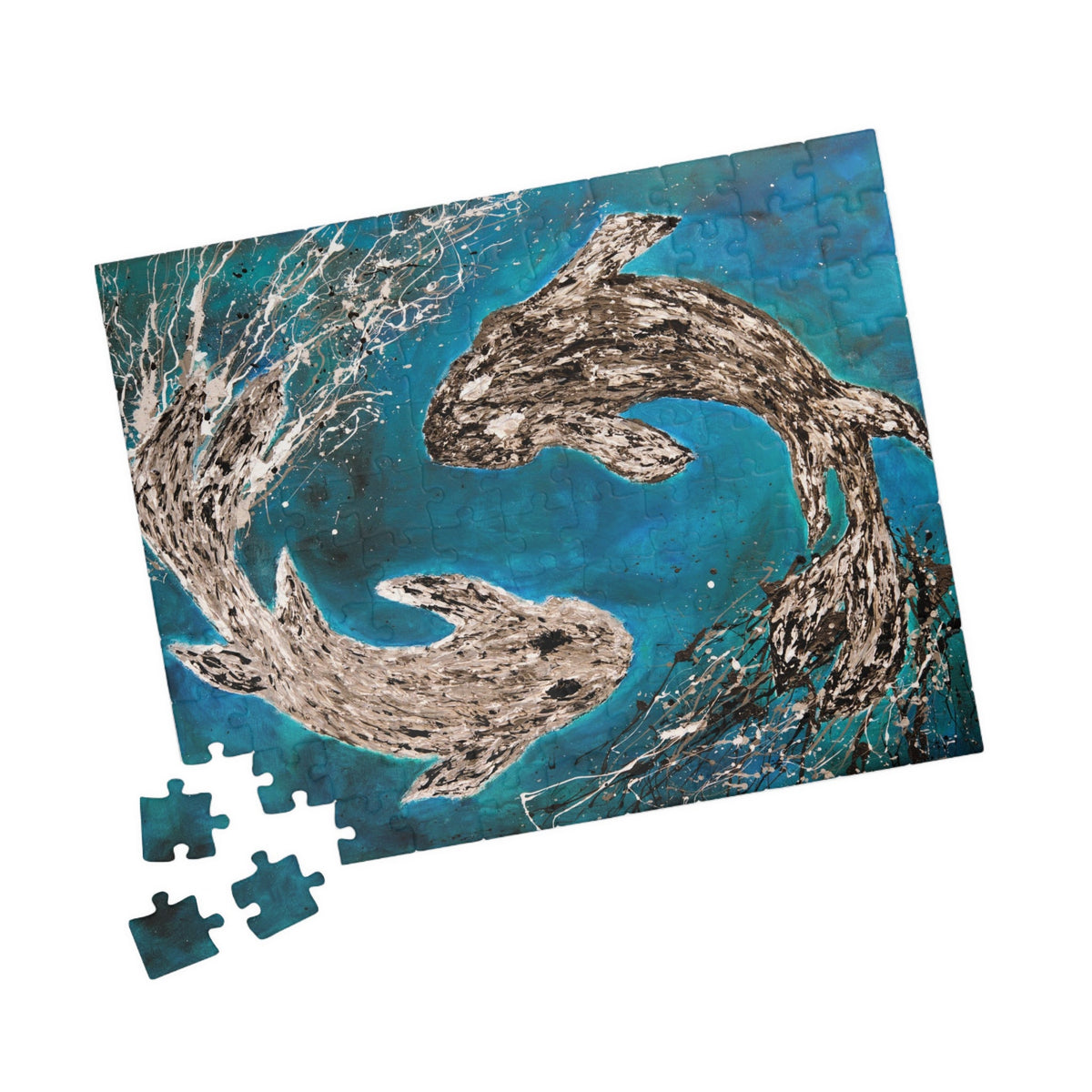 Puzzle - Harmony Of Koy - Puzzle BY Albert Levi Art