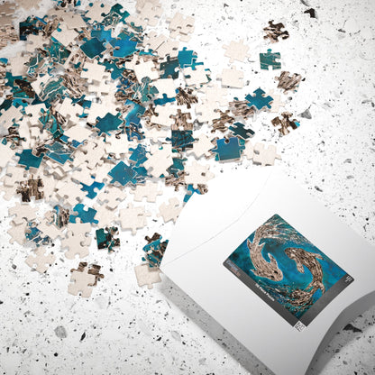 Puzzle - Harmony Of Koy - Puzzle BY Albert Levi Art