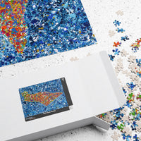 PUZZLE - MAP OF ISRAEL - Puzzle BY Albert Levi Art