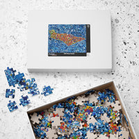 PUZZLE - MAP OF ISRAEL - Puzzle BY Albert Levi Art
