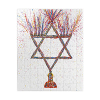 PUZZLE - MENORAH - Puzzle BY Albert Levi Art