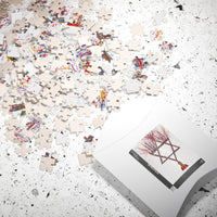 PUZZLE - MENORAH - Puzzle BY Albert Levi Art