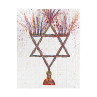 PUZZLE - MENORAH - Puzzle BY Albert Levi Art