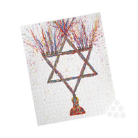 PUZZLE - MENORAH - Puzzle BY Albert Levi Art
