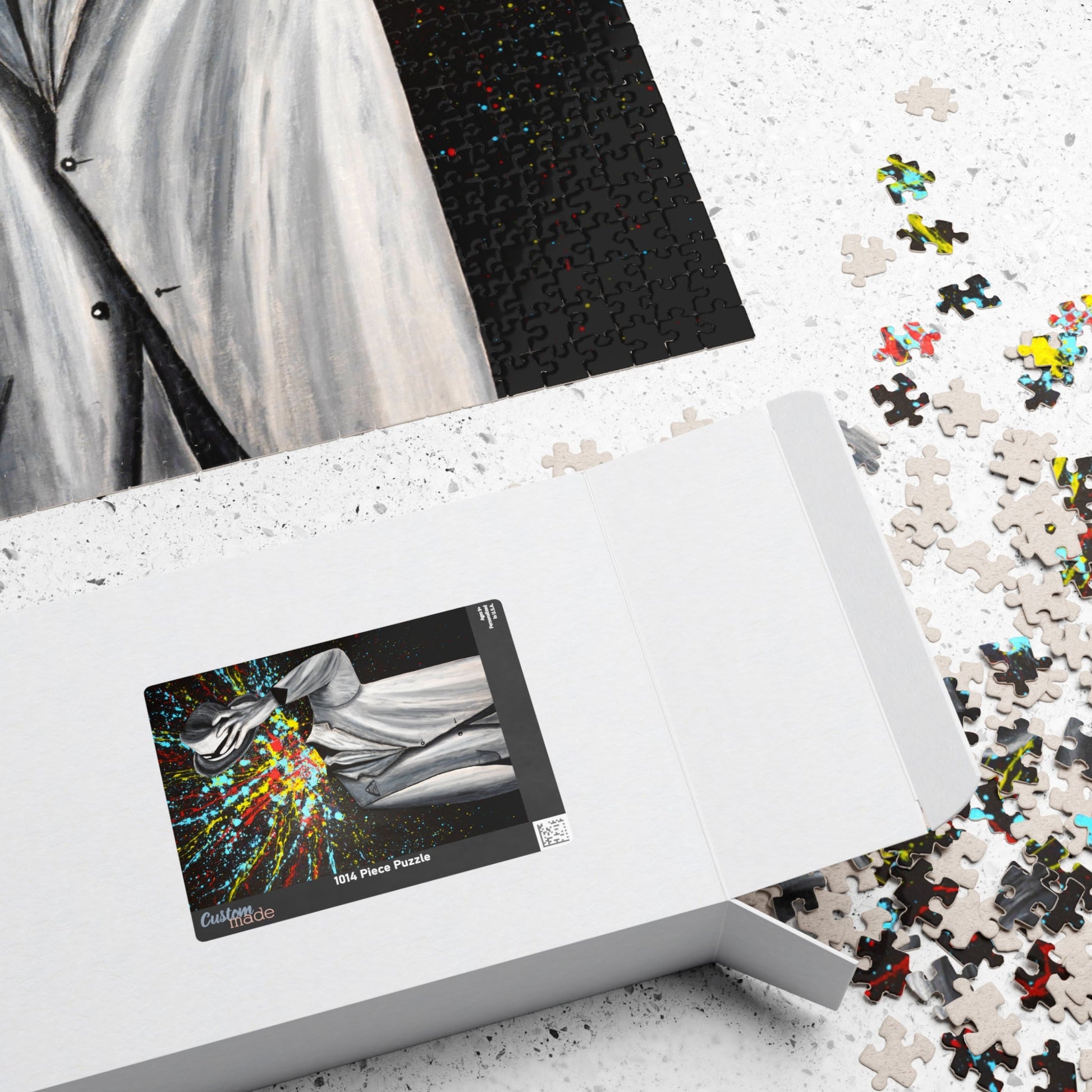 Puzzle - My Head Exploded - Puzzle BY Albert Levi Art