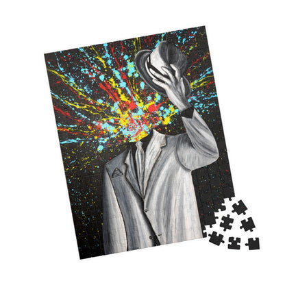 Puzzle - My Head Exploded - Puzzle BY Albert Levi Art