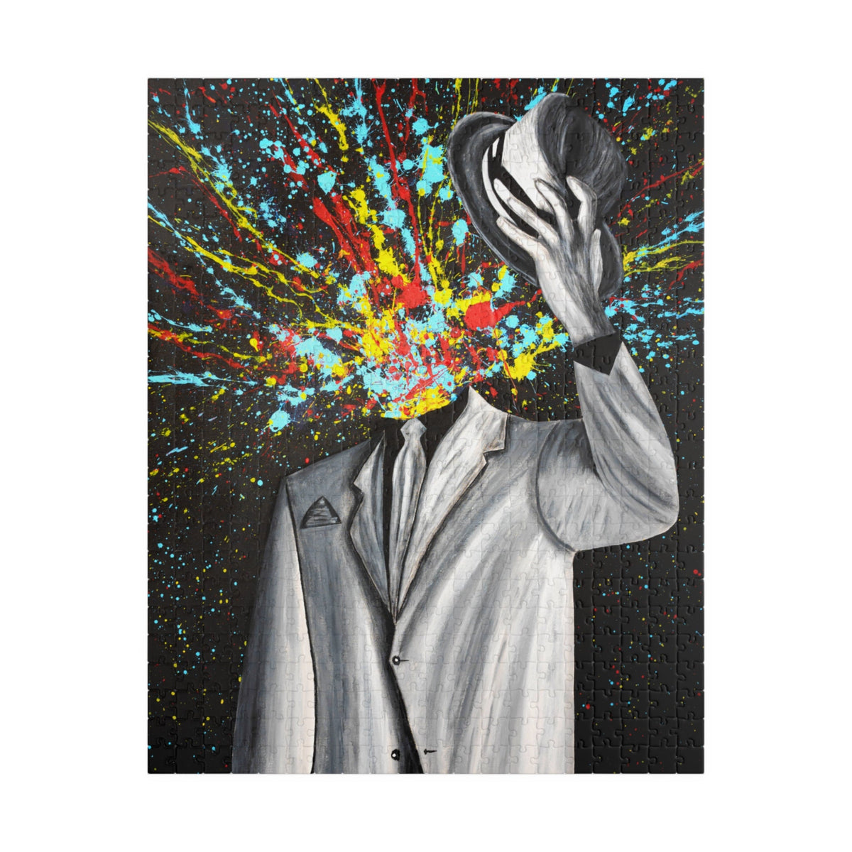 Puzzle - My Head Exploded - Puzzle BY Albert Levi Art