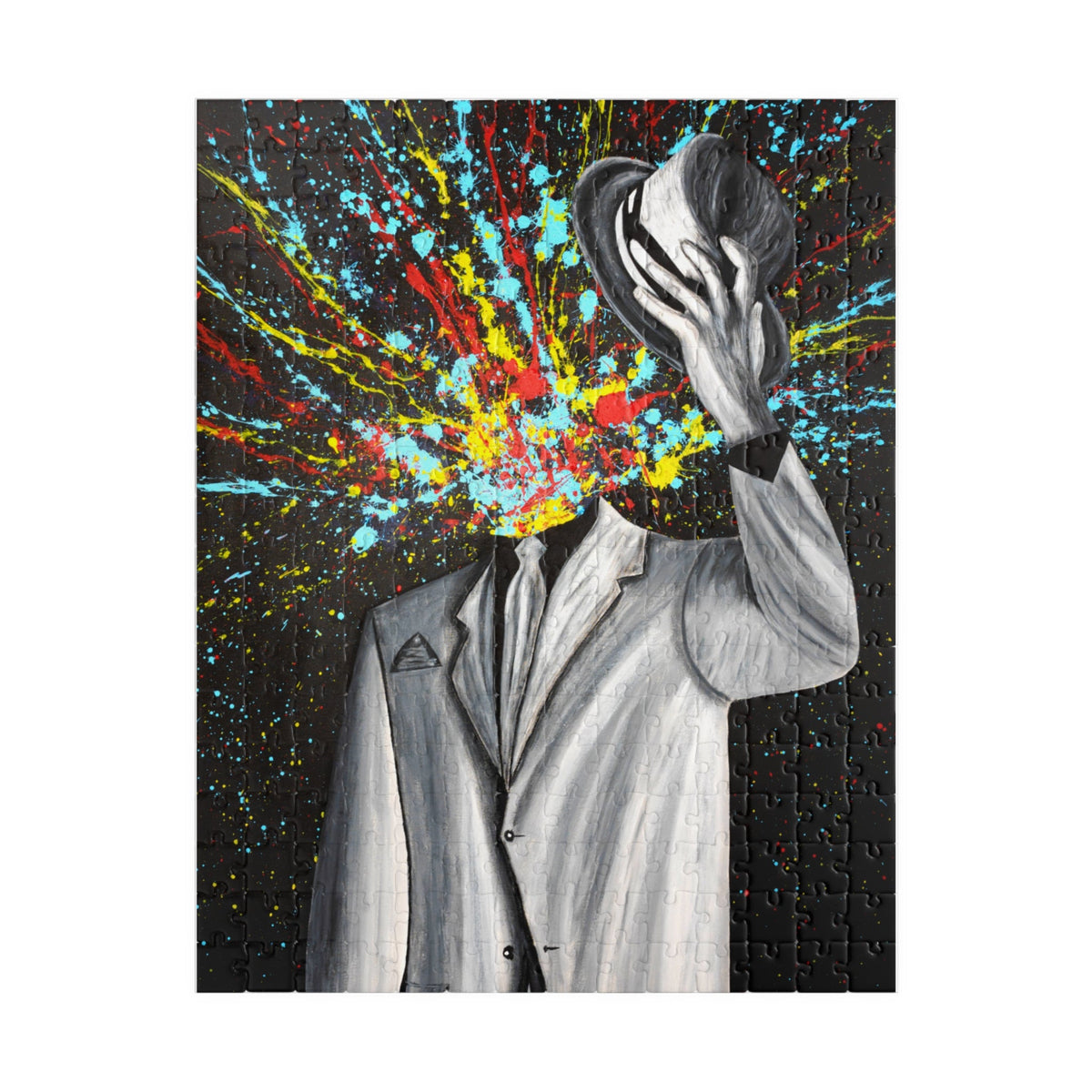 Puzzle - My Head Exploded - Puzzle BY Albert Levi Art