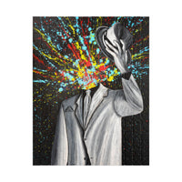 Puzzle - My Head Exploded - Puzzle BY Albert Levi Art