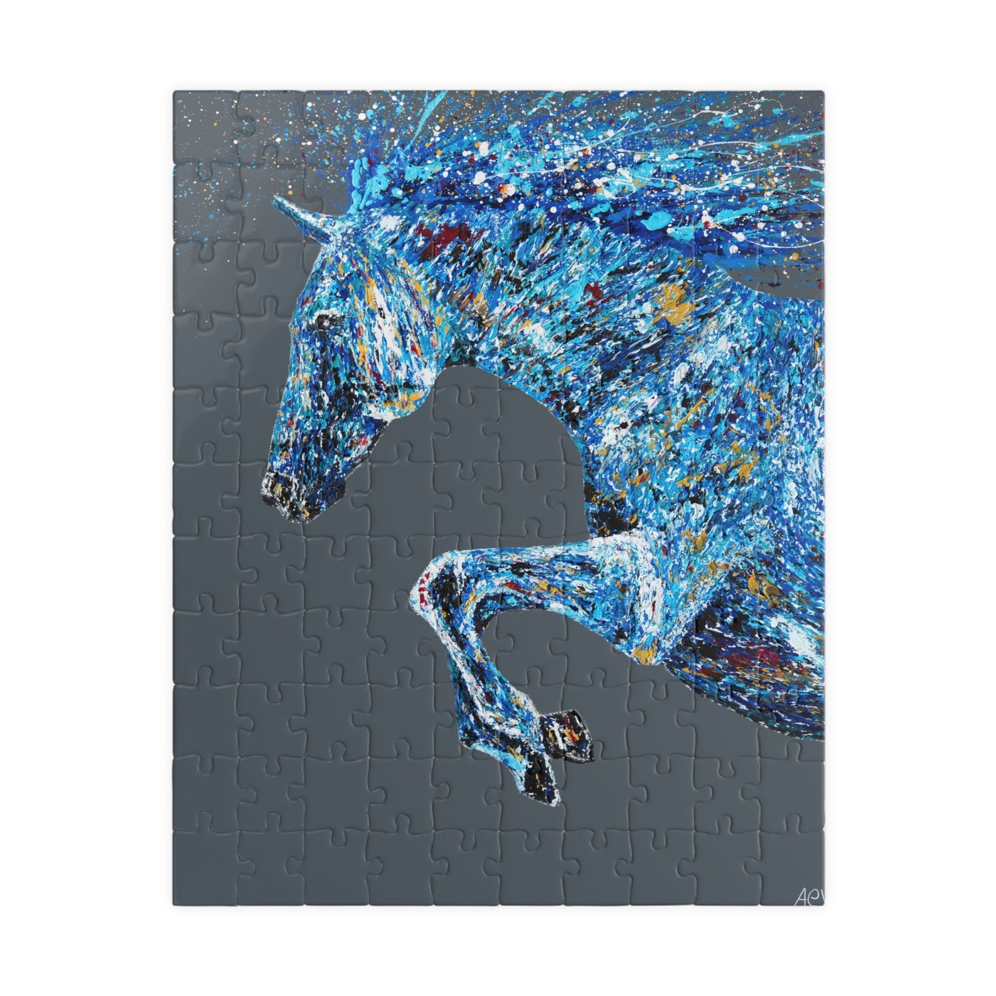 Puzzle Powerful Stride - Puzzle BY Albert Levi Art