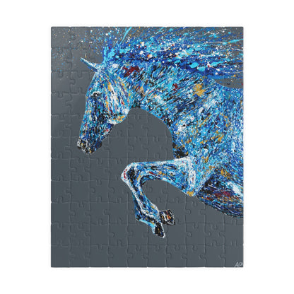 Puzzle Powerful Stride - Puzzle BY Albert Levi Art