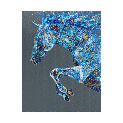 Puzzle Powerful Stride - Puzzle BY Albert Levi Art