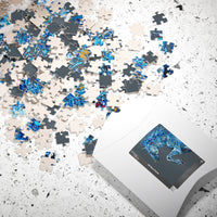 Puzzle Powerful Stride - Puzzle BY Albert Levi Art
