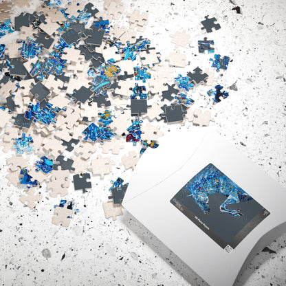 Puzzle Powerful Stride - Puzzle BY Albert Levi Art