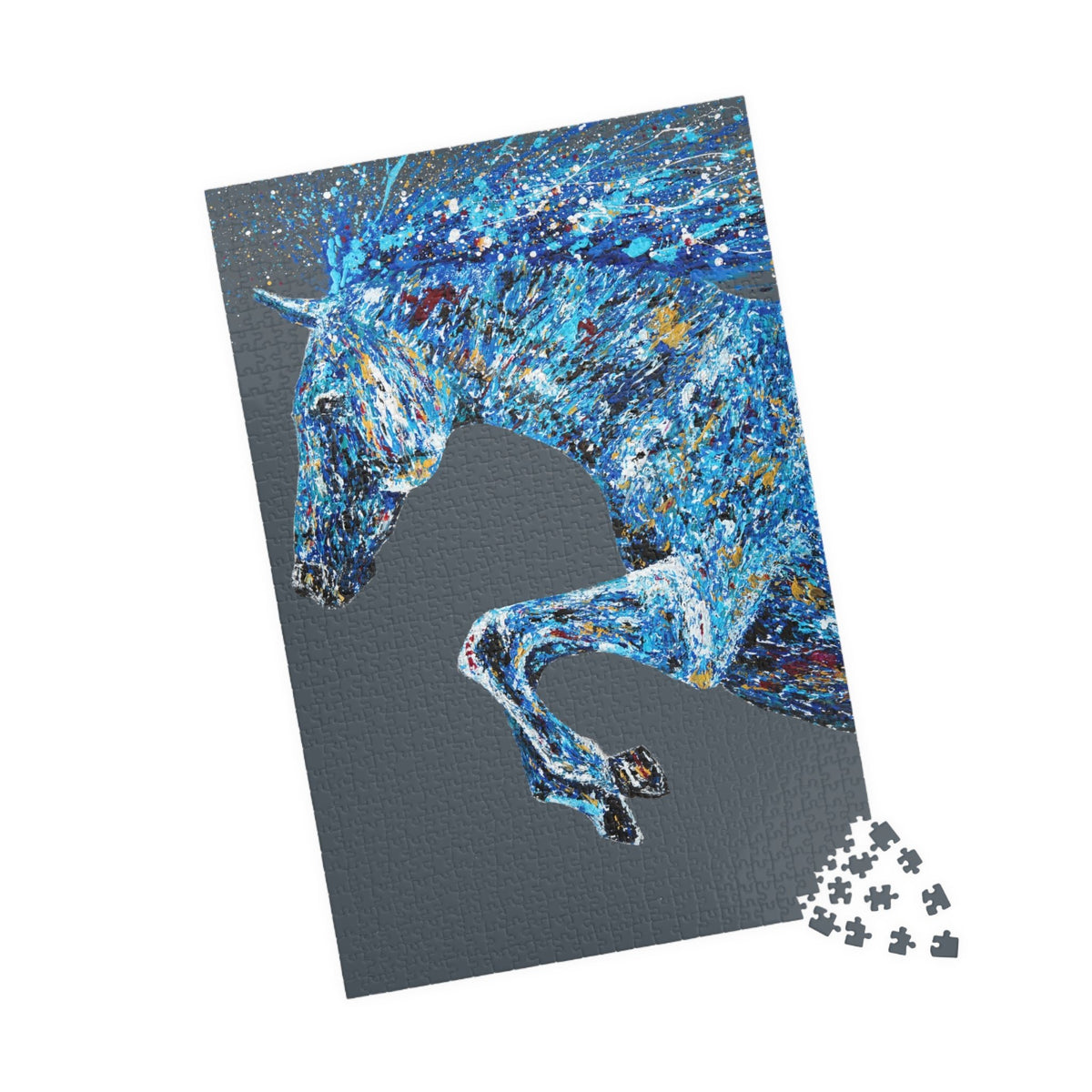 Puzzle Powerful Stride - Puzzle BY Albert Levi Art