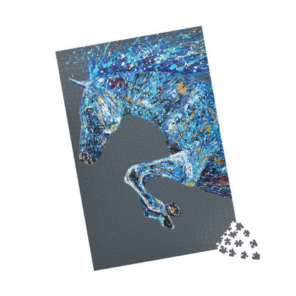 Puzzle Powerful Stride - Puzzle BY Albert Levi Art
