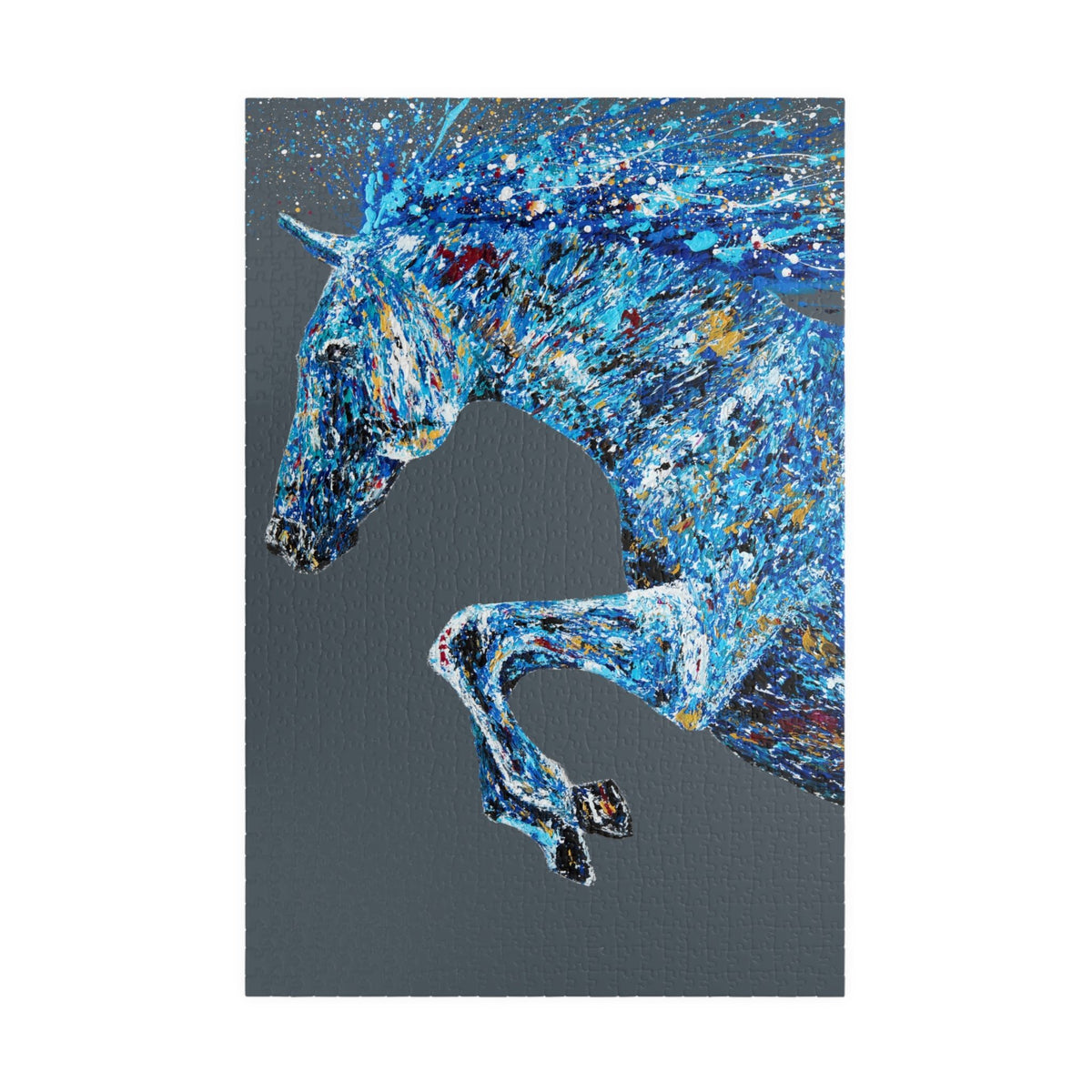 Puzzle Powerful Stride - Puzzle BY Albert Levi Art