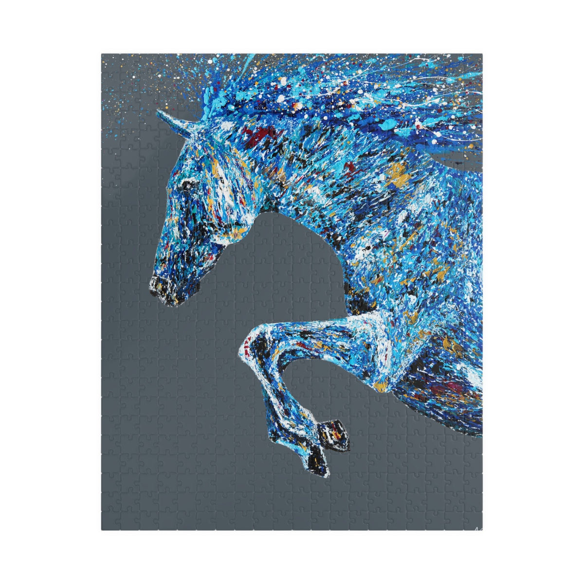 Puzzle Powerful Stride - Puzzle BY Albert Levi Art