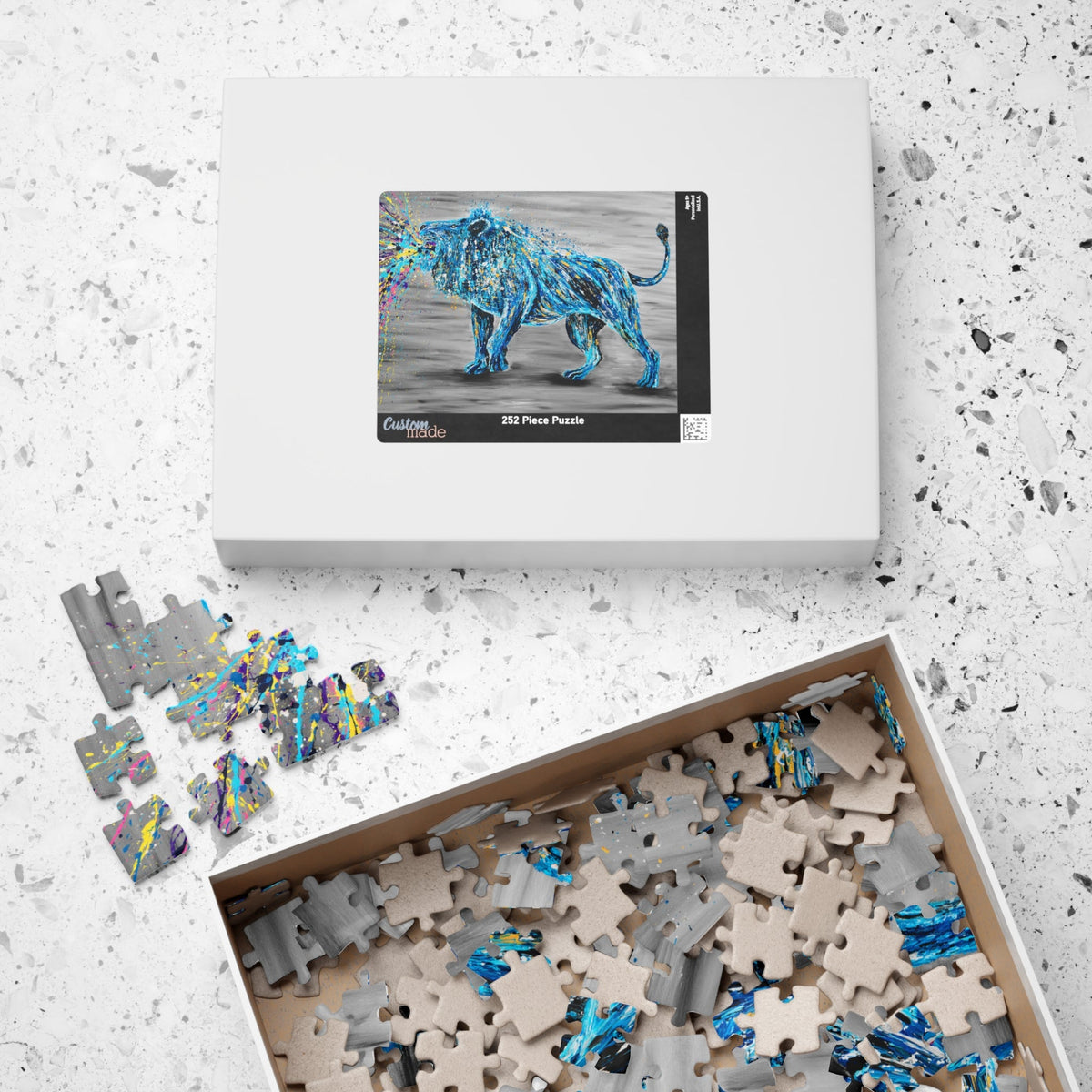 Puzzle - Roar Of Strength - Puzzle BY Albert Levi Art