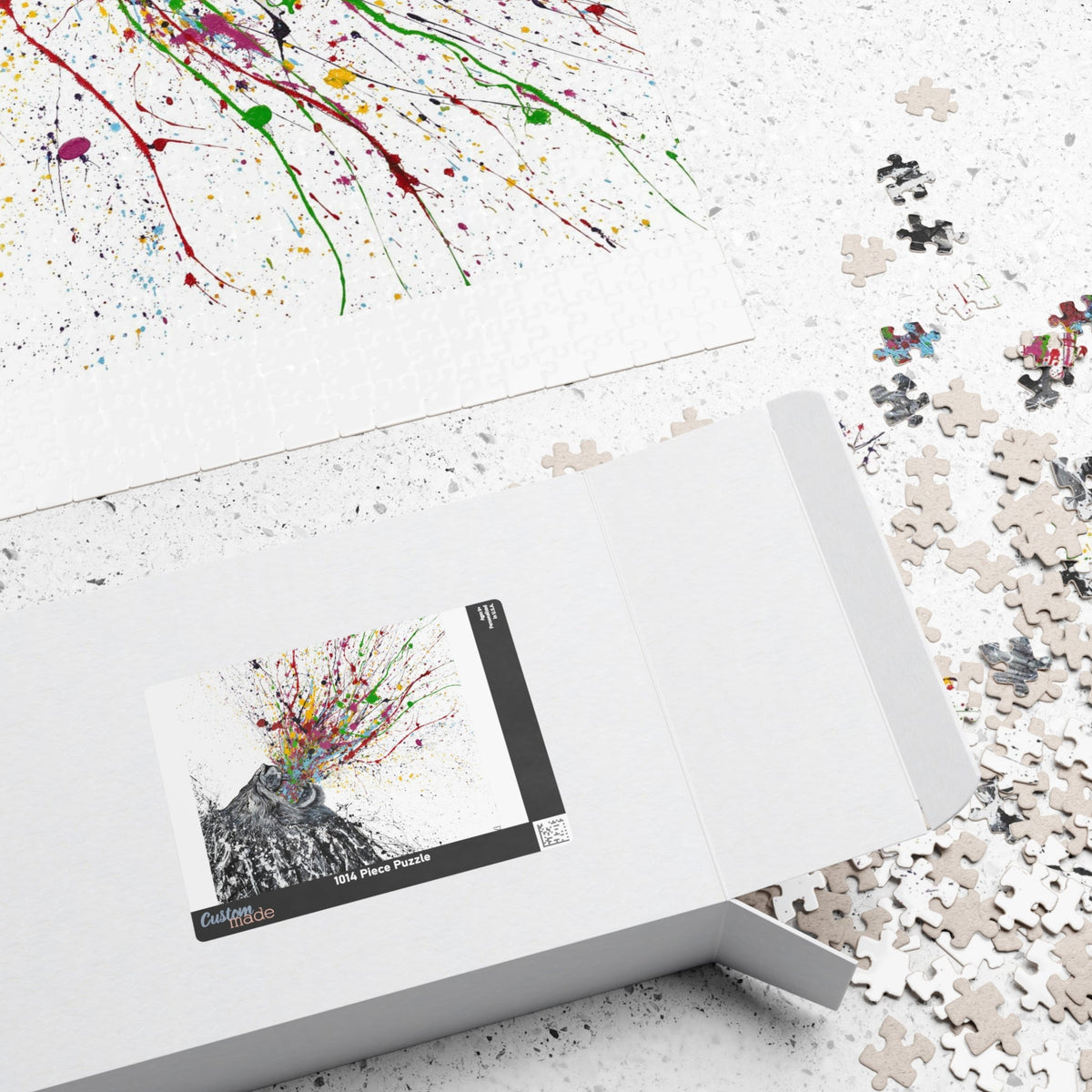 Puzzle - Roaring Lion - Puzzle BY Albert Levi Art