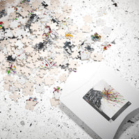 Puzzle - Roaring Lion - Puzzle BY Albert Levi Art