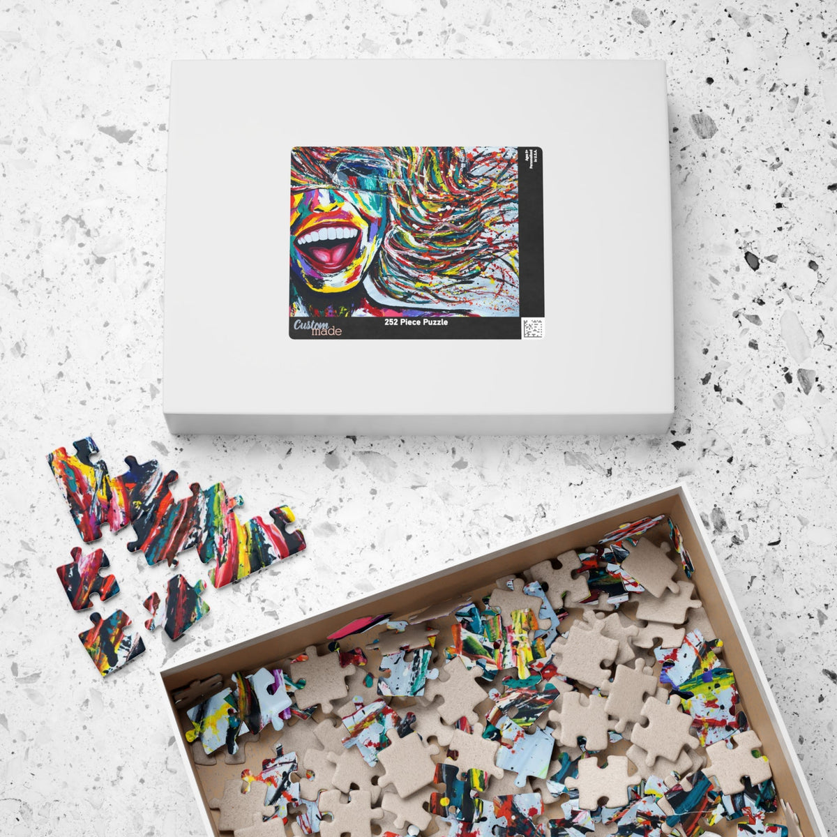 Puzzle - Smile Forever - Puzzle BY Albert Levi Art