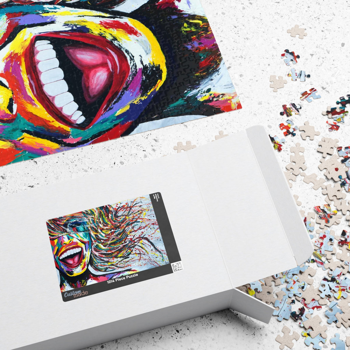 Puzzle - Smile Forever - Puzzle BY Albert Levi Art
