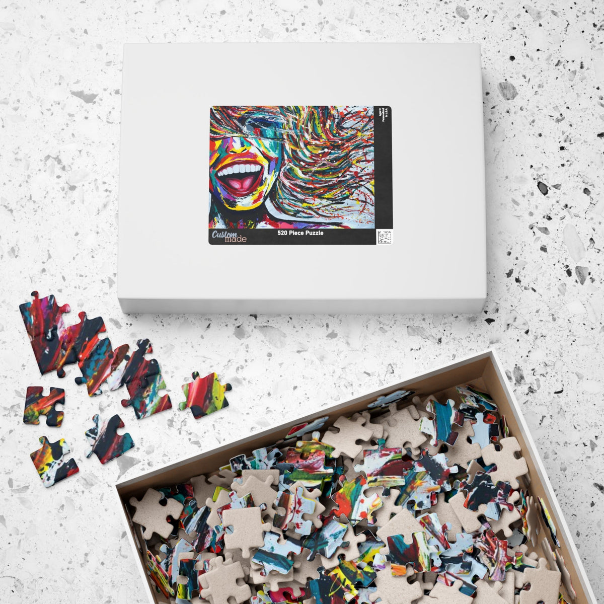 Puzzle - Smile Forever - Puzzle BY Albert Levi Art