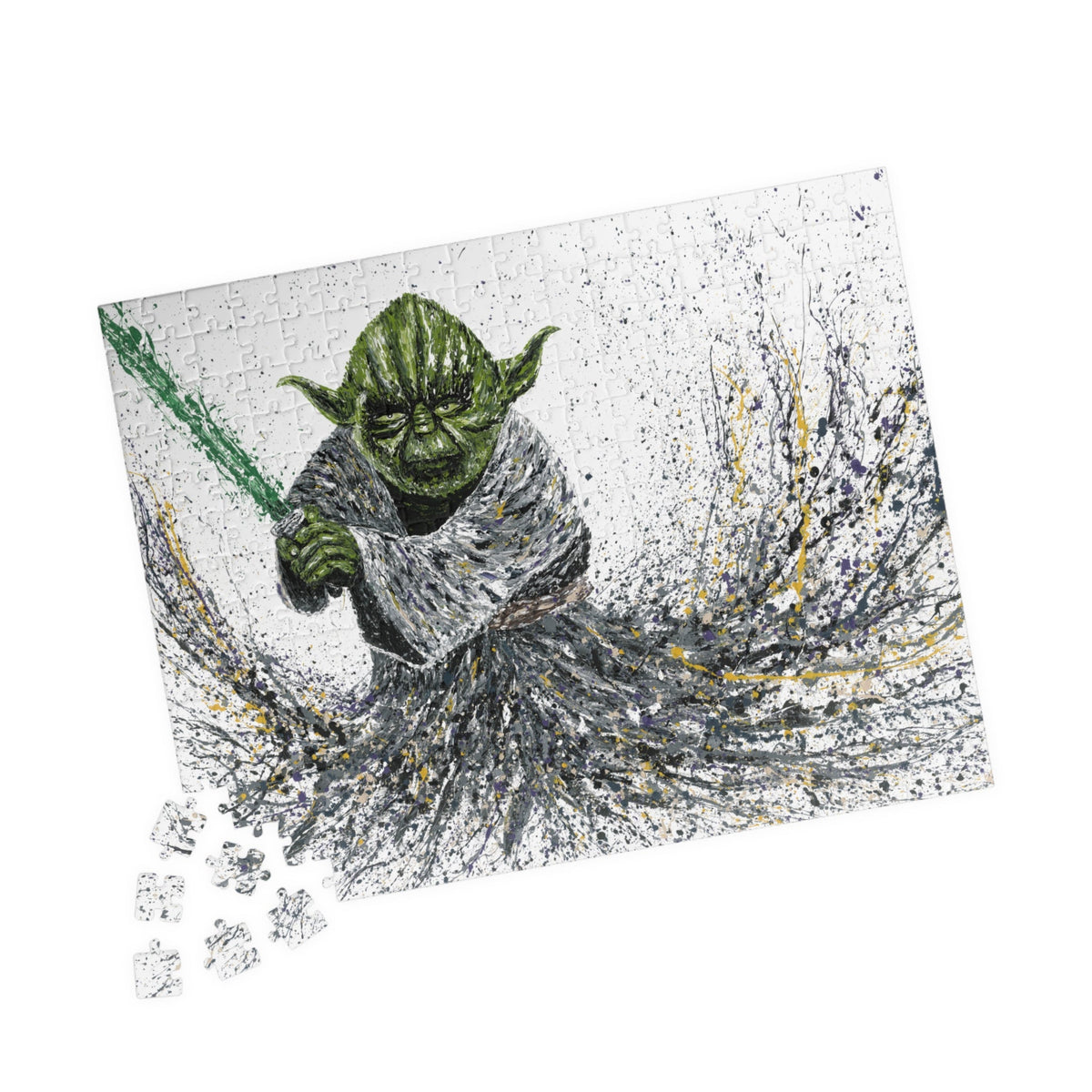 PUZZLE - YODA - Puzzle BY Albert Levi Art