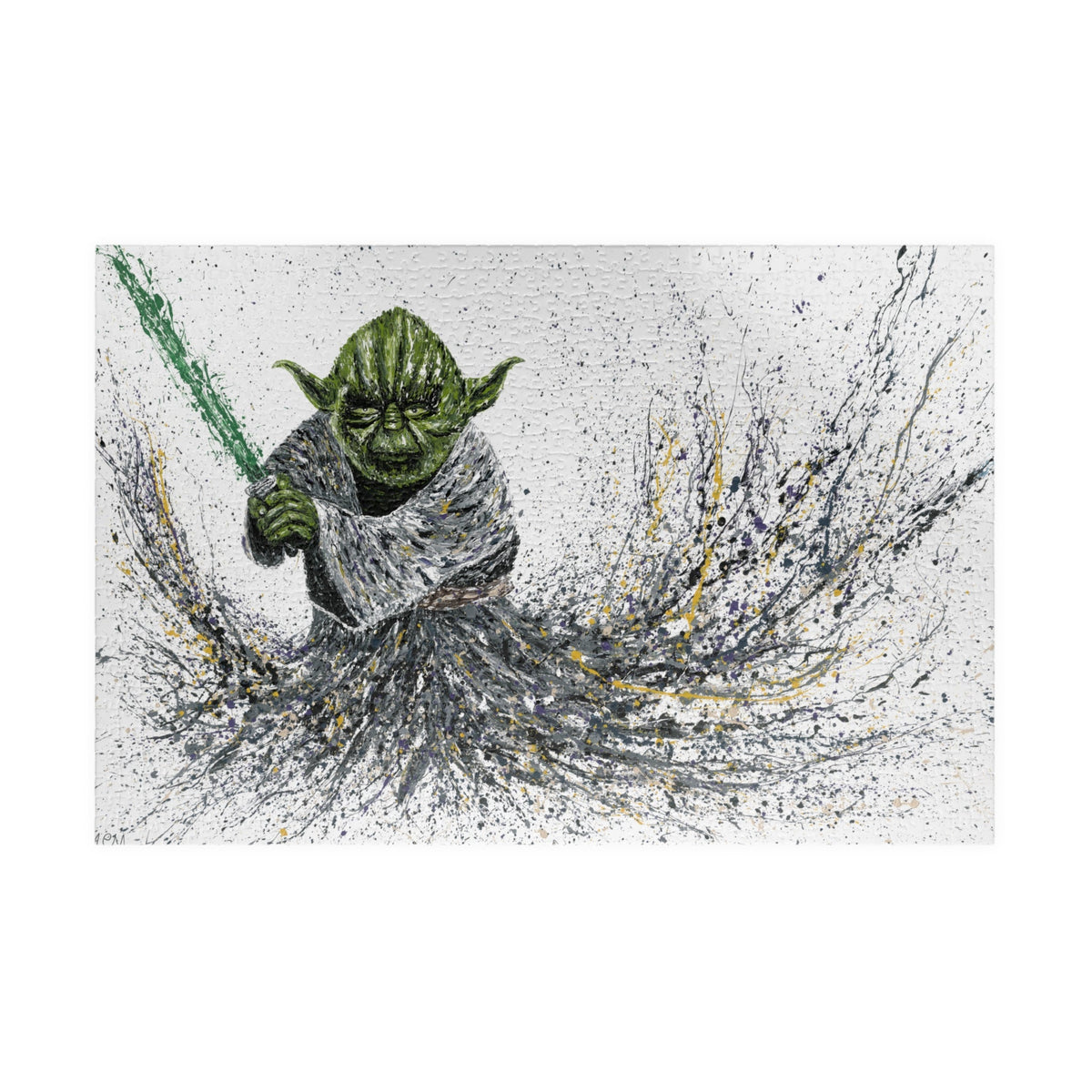 PUZZLE - YODA - Puzzle BY Albert Levi Art