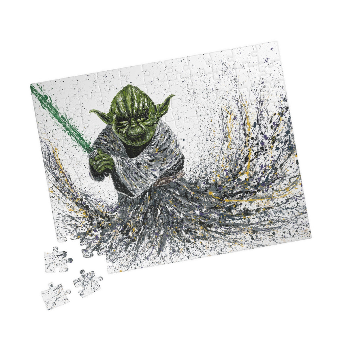PUZZLE - YODA - Puzzle BY Albert Levi Art