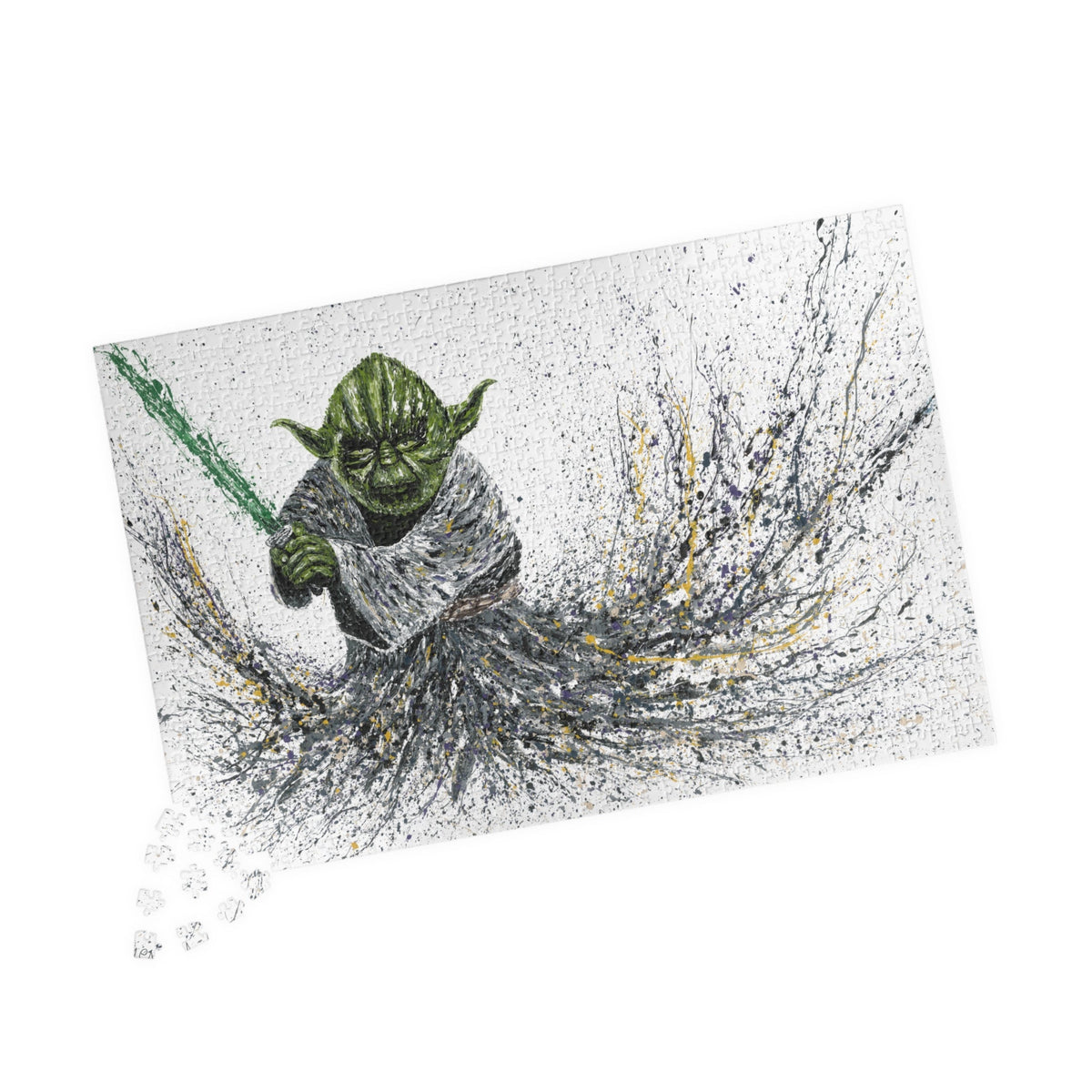 PUZZLE - YODA - Puzzle BY Albert Levi Art
