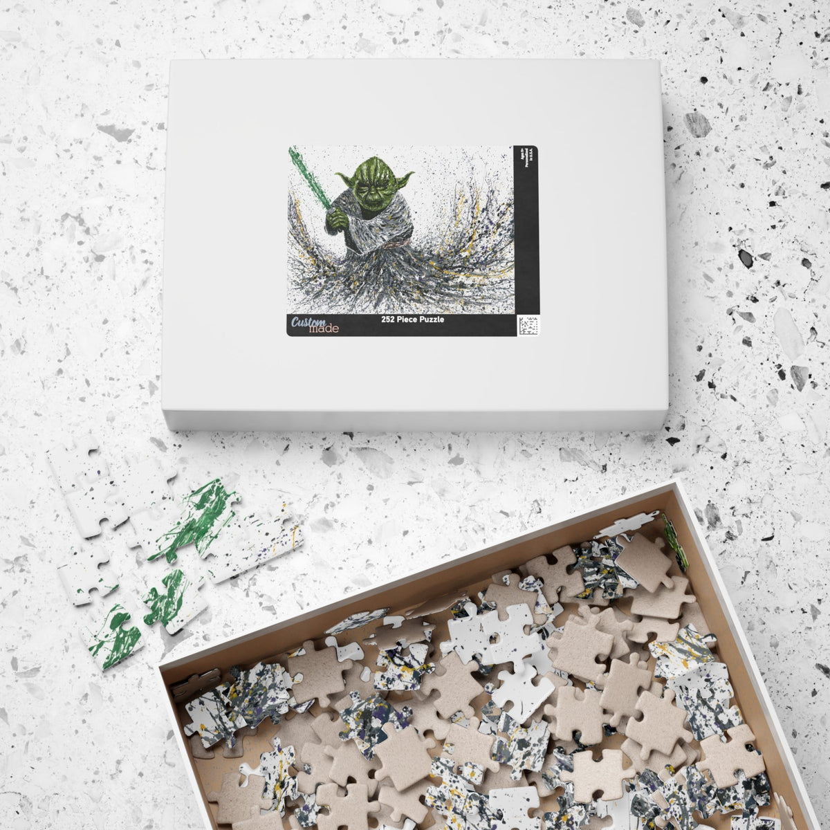 PUZZLE - YODA - Puzzle BY Albert Levi Art